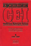 Copertina  Enchiridion della Conferenza Episcopale Italiana : decreti, dichiarazioni, documenti pastorali per la Chiesa italiana : 4 : 1986-1990