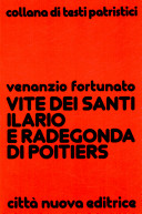 Copertina  Vite dei santi Ilario e Radegonda di Poitiers