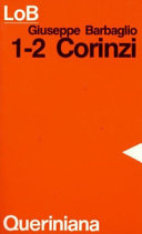 Copertina  1-2 Corinzi